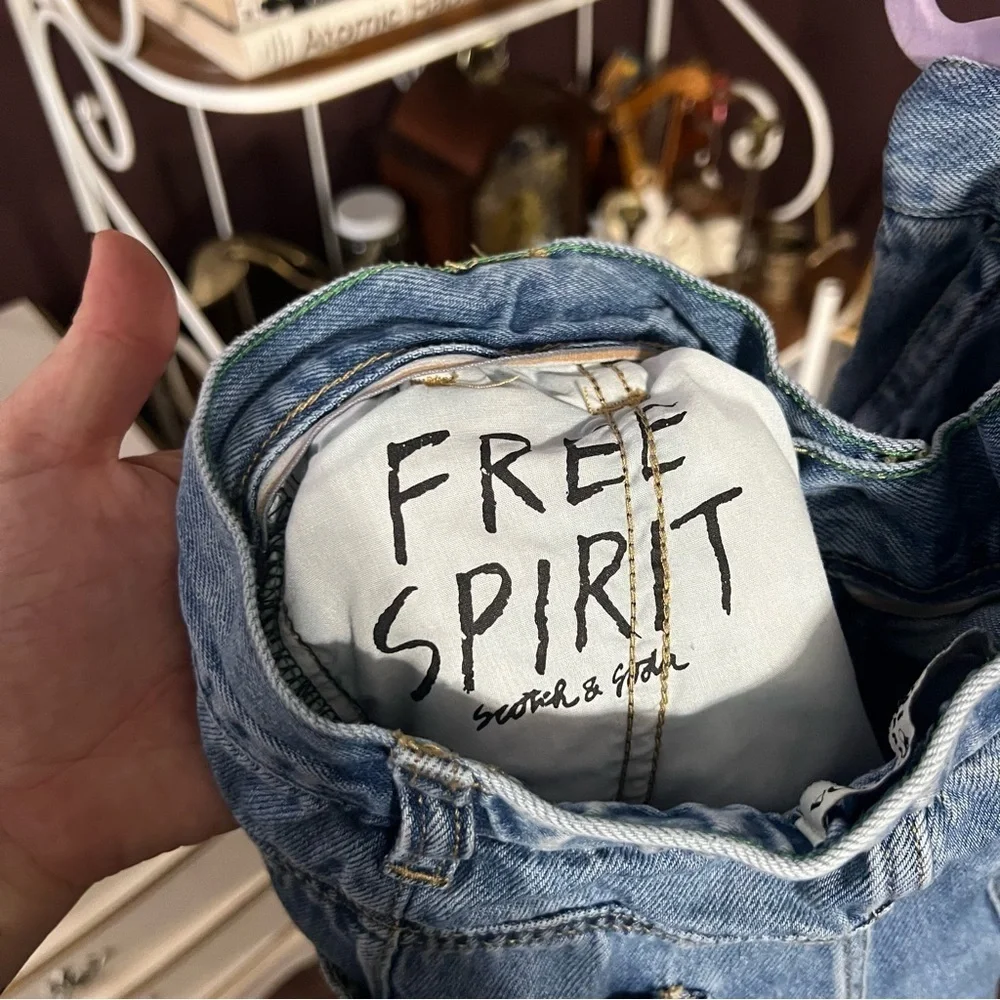 Scotch & Soda Wide Leg Jeans – Flatiron Wash 8/29